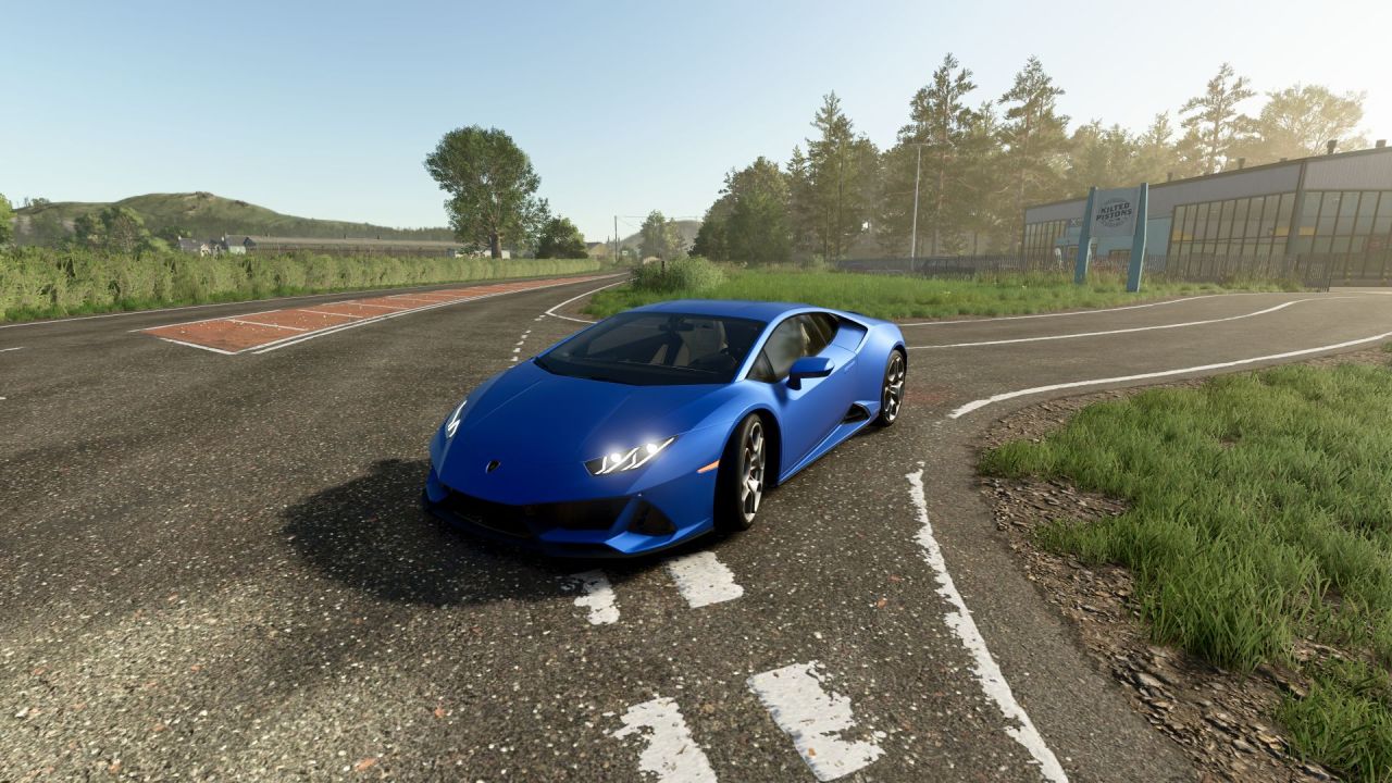 Автомобіль Lamborghini Huracan EVO для Farming Simulator 25