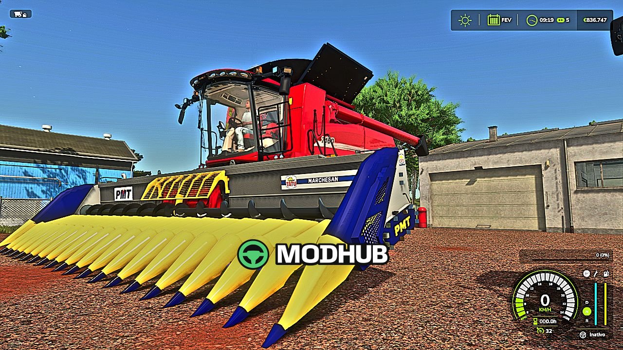 Причіп-платформа Tatu Marchesan PMT 19×45 для FS25
