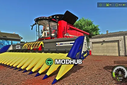 Причіп-платформа Tatu Marchesan PMT 19×45 для FS25 — 2