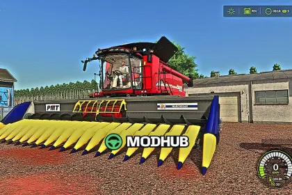 Причіп-платформа Tatu Marchesan PMT 19×45 для FS25 — 3
