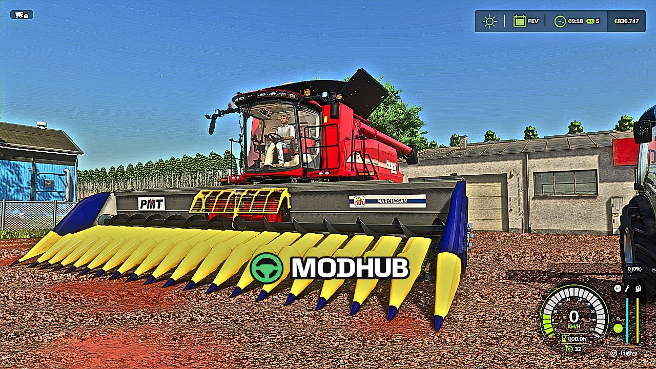 Причіп-платформа Tatu Marchesan PMT 19×45 для FS25