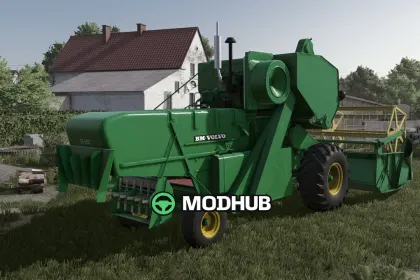 Комбайн Volvo ST-257 для FS25 — 2