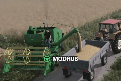 Комбайн Volvo ST-257 для FS25 — 3