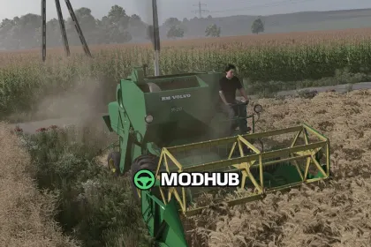 Комбайн Volvo ST-257 для FS25 — 4
