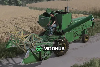 Комбайн Volvo ST-257 для FS25 — 5