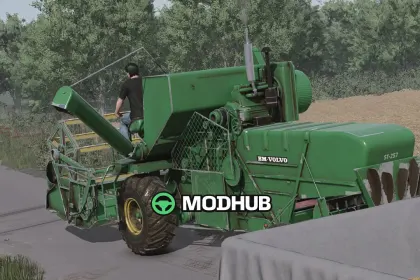 Комбайн Volvo ST-257 для FS25 — 6
