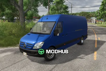 Мікроавтобус Mercedes-Benz Sprinter V1.2 для FS25 — 2
