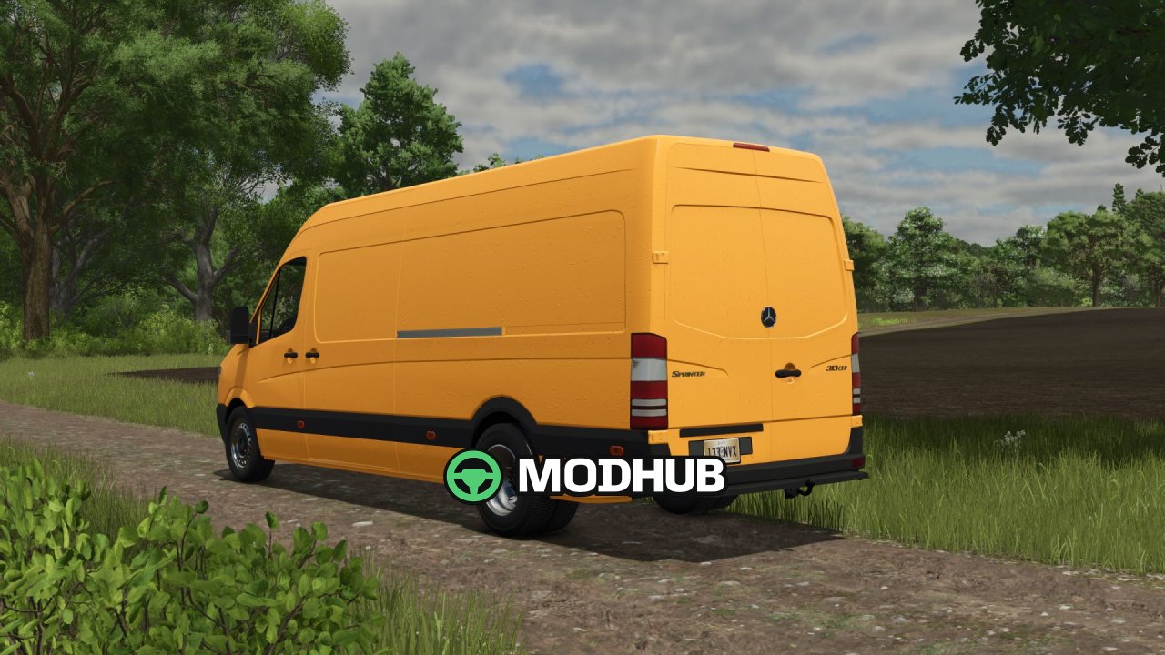 Мікроавтобус Mercedes-Benz Sprinter V1.2 для FS25