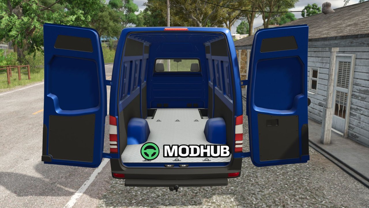 Мікроавтобус Mercedes-Benz Sprinter V1.2 для FS25