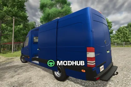 Мікроавтобус Mercedes-Benz Sprinter V1.2 для FS25 — 6