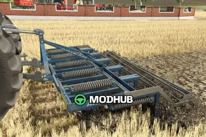 Культиватор Seval Cakır Aydın V1.0 для FS25 — 2