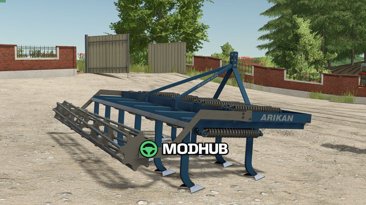 Культиватор Seval Cakır Aydın V1.0 для FS25