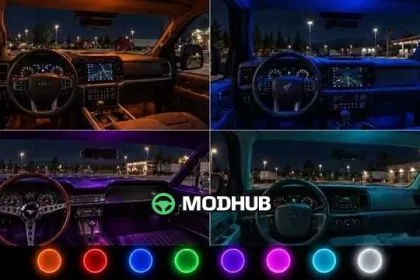 Кабінове освітлення Road Trip Ford v1.0 для ATS