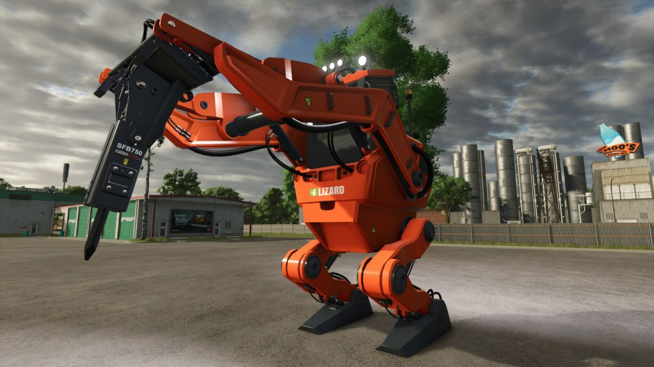 Leistungsstarker Elektrischer Mecha Loader 230 PS für Schnelles Laden