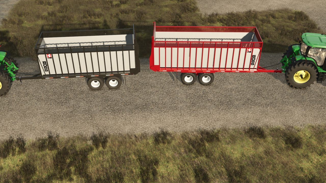 Універсальний Bulk Truck Bed Pack — Потужні Кузови X2/X3 та Pup Trailer для Farming Simulator 25