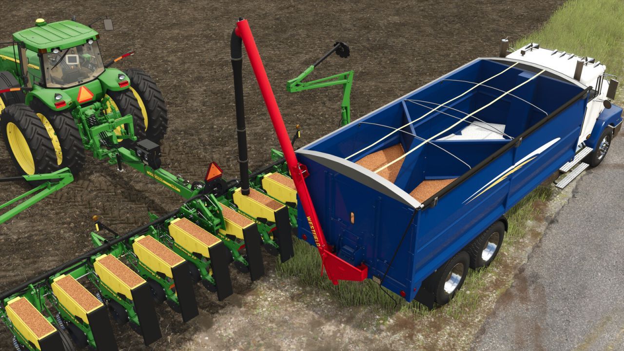 Універсальний Bulk Truck Bed Pack — Потужні Кузови X2/X3 та Pup Trailer для Farming Simulator 25