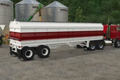 Надійний Зерновий Напівпричіп Lizard Esler Grain Trailer 35 000 л для Farming Simulator 25 — 1