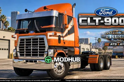 Вантажівка Ford CLT 9000 v2.0 для ATS