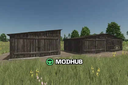 Дерев'яне сховище для ферми V1.0.0.1 для FS25