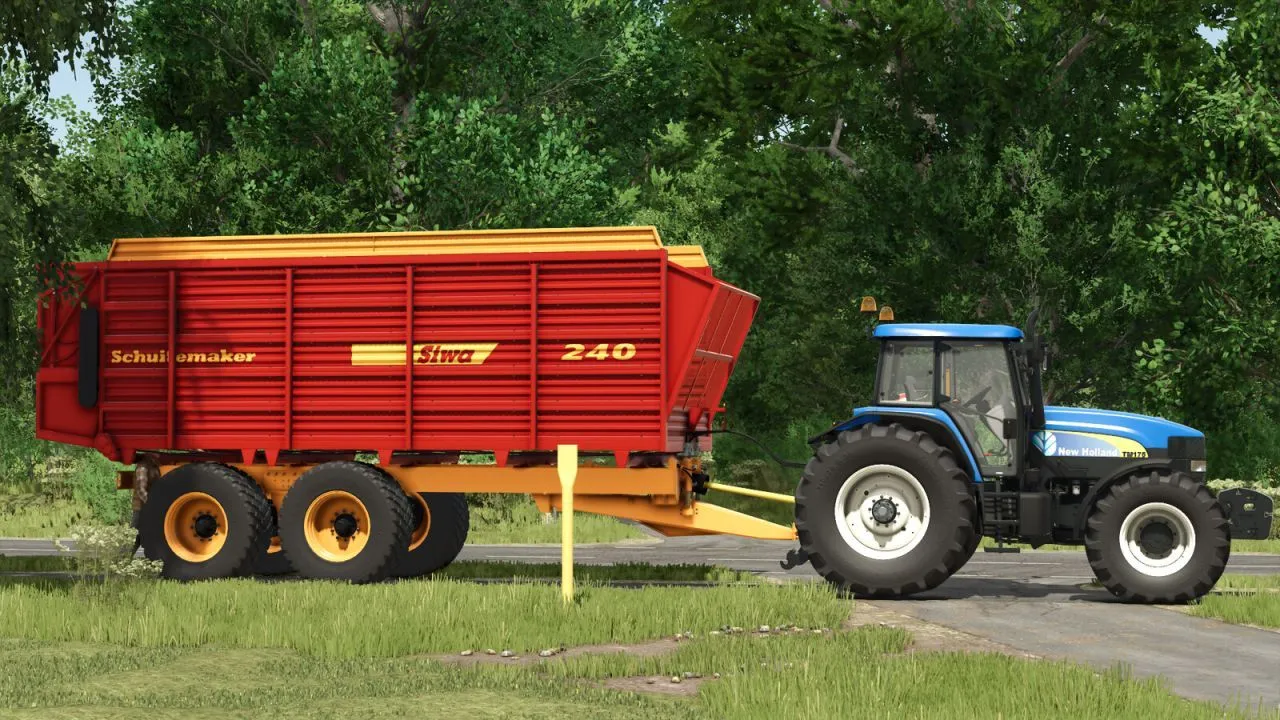 Ефективний Причіп Schuitemaker SIWA 240 з Великою Місткістю для FS25