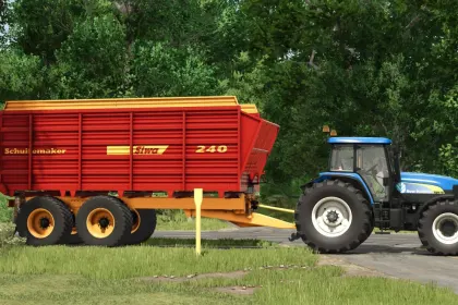 Ефективний Причіп Schuitemaker SIWA 240 з Великою Місткістю для FS25 — 1