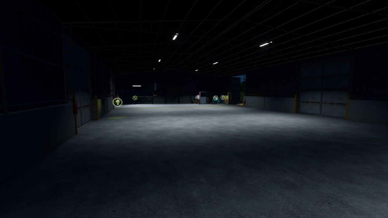 Надійний Ангар Steel Hall 42×16 м з Майстернею та Дешевою Заправкою для FS25