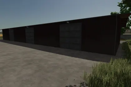 Надійний Ангар Steel Hall 42×16 м з Майстернею та Дешевою Заправкою для FS25 — 6