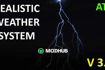 Реалістична погодна система V3.0 для ATS