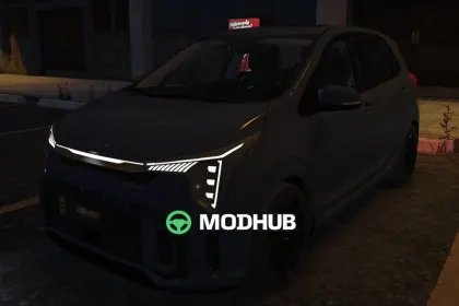 Kia Picanto GT-Line 2024 для GTA 5 — 4