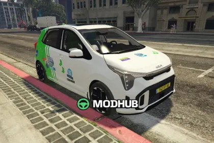 Kia Picanto 2024 Autotel для GTA 5 — 2
