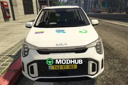 Kia Picanto 2024 Autotel для GTA 5 — 4