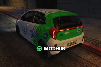 Kia Picanto 2024 Autotel для GTA 5 — 5
