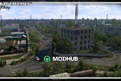 Карта Road to Caucasus v3.0 1.61 для ETS2 — 2