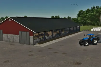 Efficient AutoStorage Animal Barn — Smart Barn with AutoStorage for Farming Simulator 25 — 6