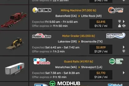 Реалістична економіка Real Life Economy v1.7 для ATS 1.61, 1.60+ — 3