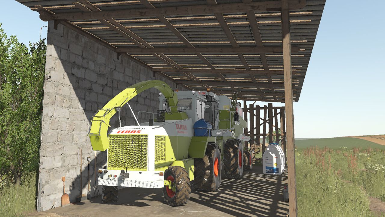 Praktischer Machine Shed — Zuverlässiger Unterstand-Garage für Technik in Farming Simulator 25 - Screenshots