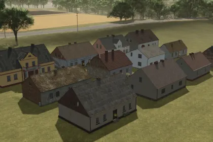 Ефектний Пак Будинків Pack Of Houses From Mlyny — 40 Житлових Об’єктів з Декором для FS25 — 1