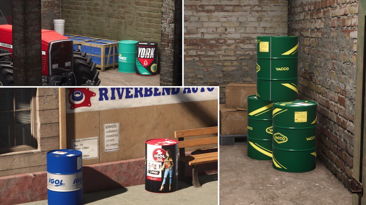 Effective Maintenance Barrel for Farming Simulator 25 — Repair and Decor