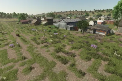 Атмосферна Карта RedField (Red Field) — Відроди Село та Розвивай Ферму у FS25 — 4