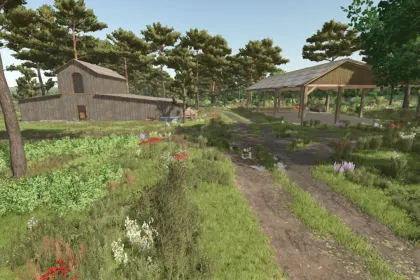 Атмосферна Карта RedField (Red Field) — Відроди Село та Розвивай Ферму у FS25 — 6