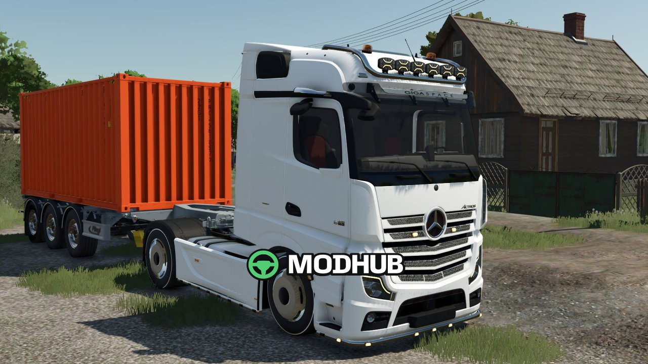 Вантажівка Mercedes Actros Edit V1.0 для FS25
