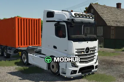 Вантажівка Mercedes Actros Edit V1.0 для FS25 — 4
