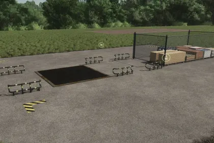 Effektive Unterirdische Lagerung für Paletten und Ballen in FS25 — 1