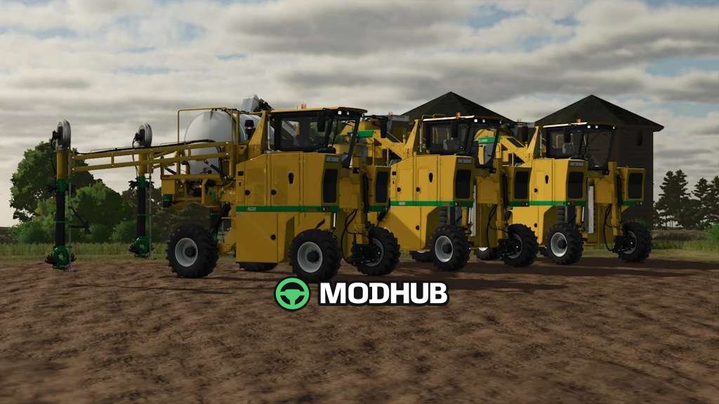 Комбайн OXBO 6030 Rust Edition v1.5 для FS25