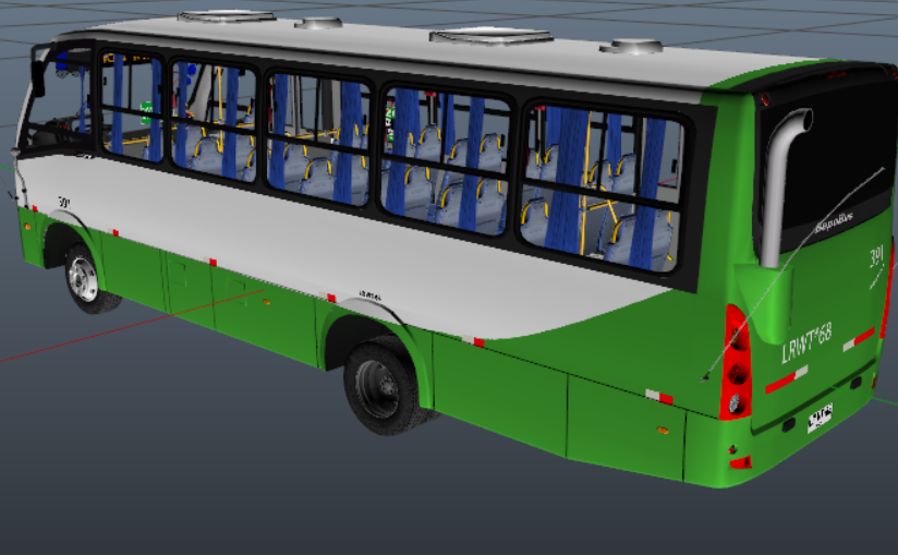 Автобус BepoBus Nàscere LO-916 TMV для GTA 5 — 3
