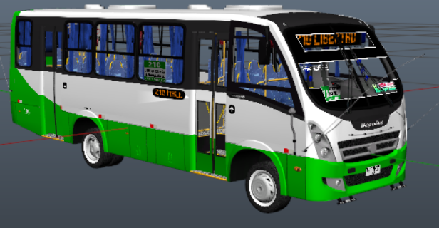 Автобус BepoBus Nàscere LO-916 TMV для GTA 5 — 4