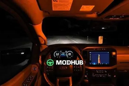 Кабінове світло Ford Neon Orange для ATS