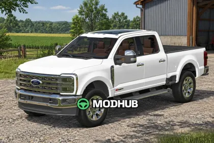 Пікап Ford F250 King Ranch 2023 для FS25