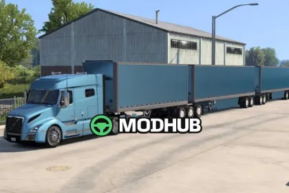 Мод Cargo Weight Limit+ & Heavy Trailer Connections+ v1.0 для ATS