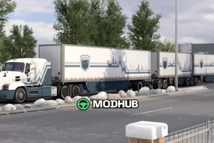 Мод Cargo Weight Limit+ & Heavy Trailer Connections+ v1.0 для ATS — 3